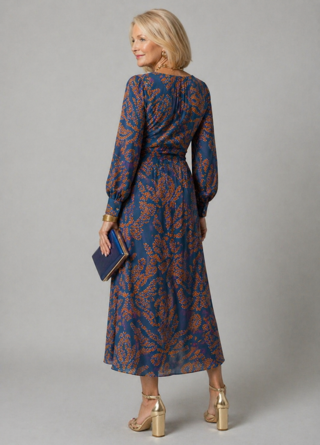 The Marlowe Twist-Front Maxi Dress