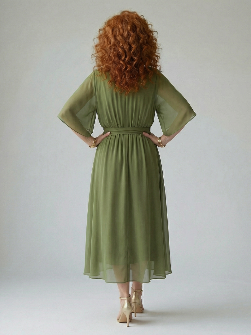 The Helene Wrap Dress