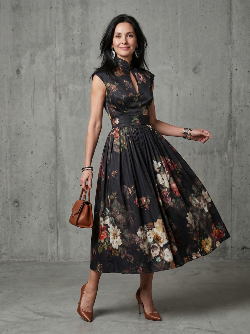 The Persephone Midi Dress