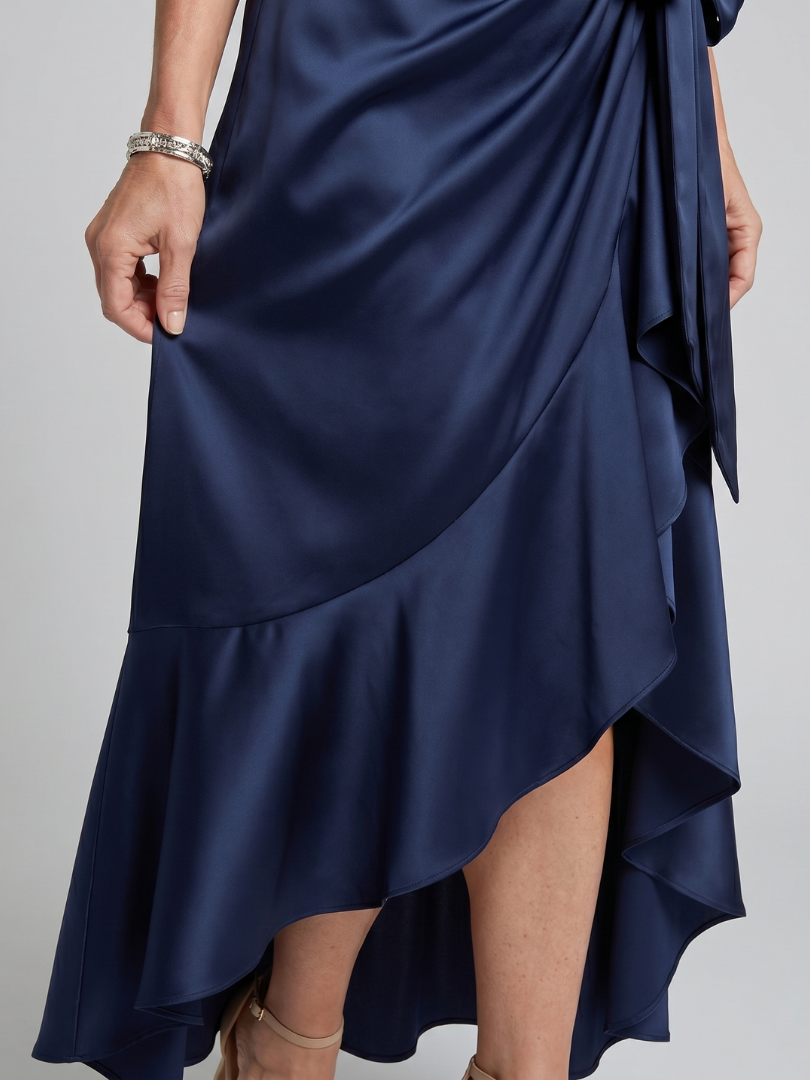 The Delyth Halter Wrap Dress