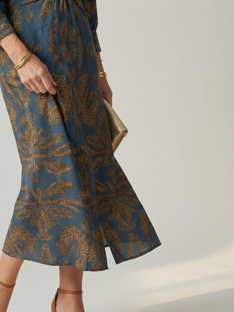 The Nadia Twist-Front Dress