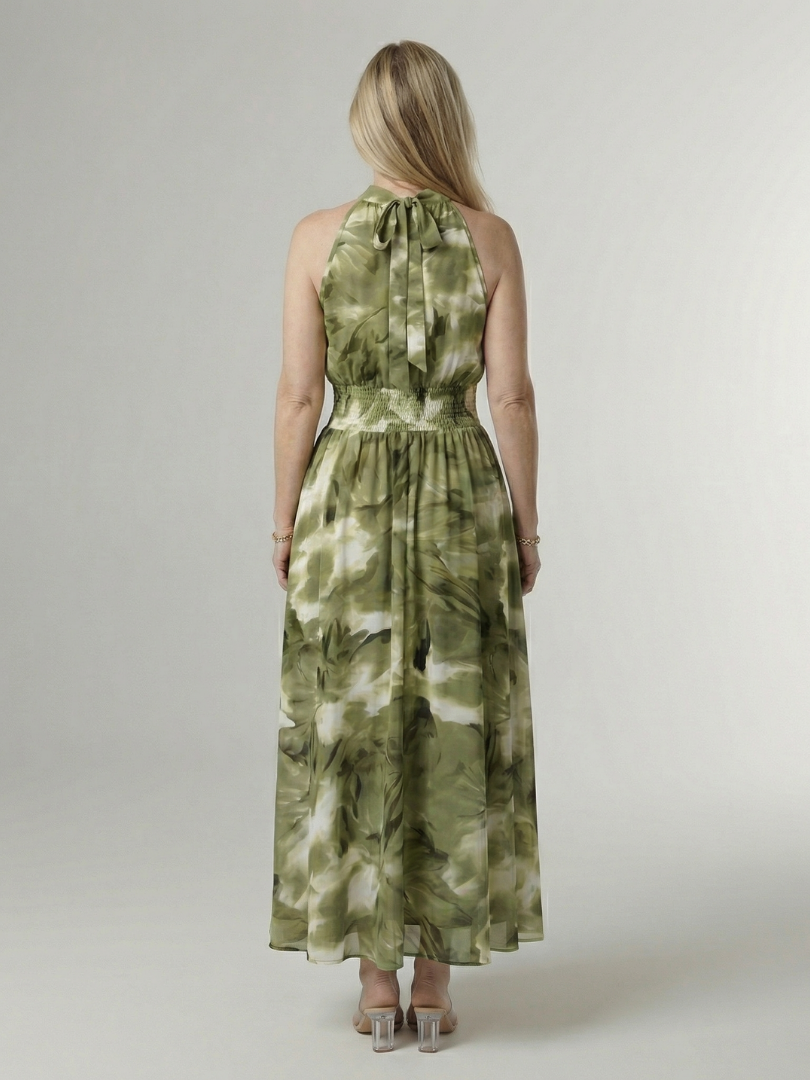 The Bronte Halter Maxi Dress