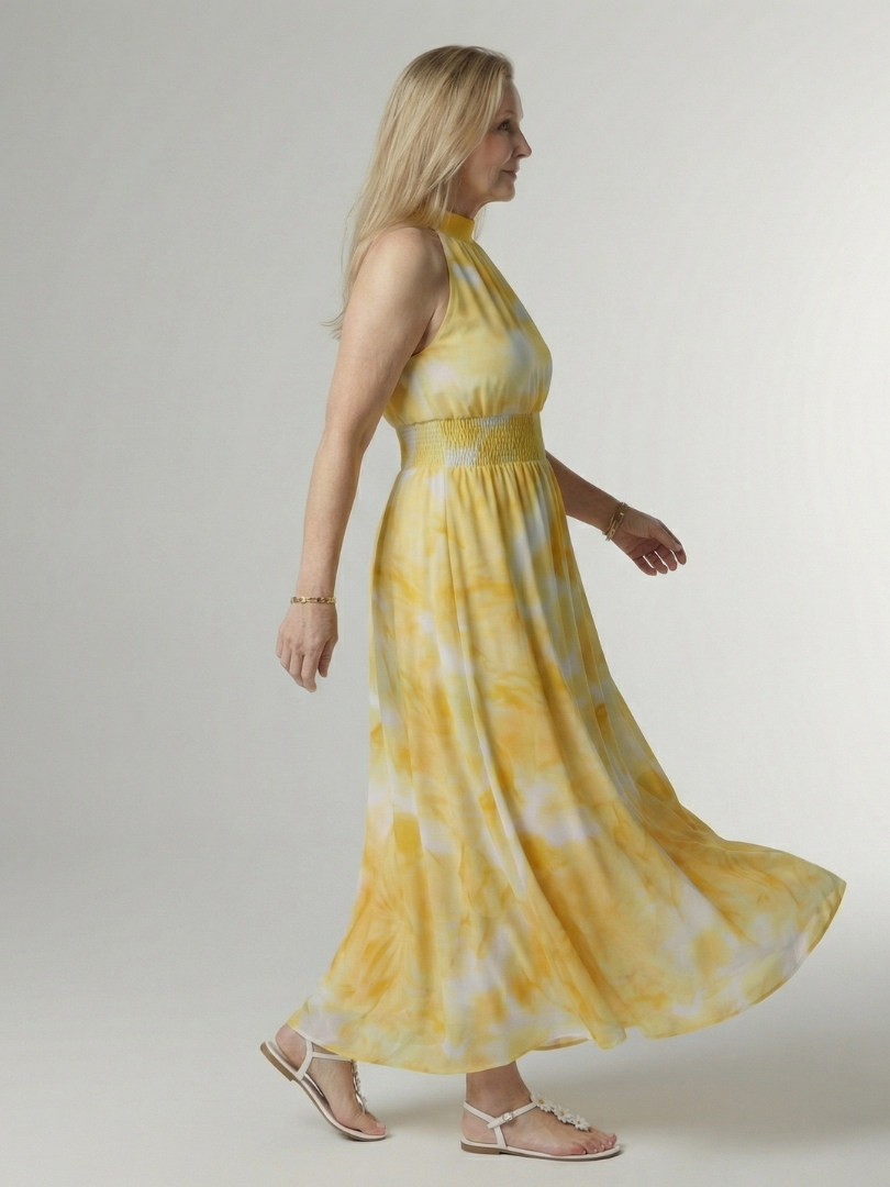The Bronte Halter Maxi Dress