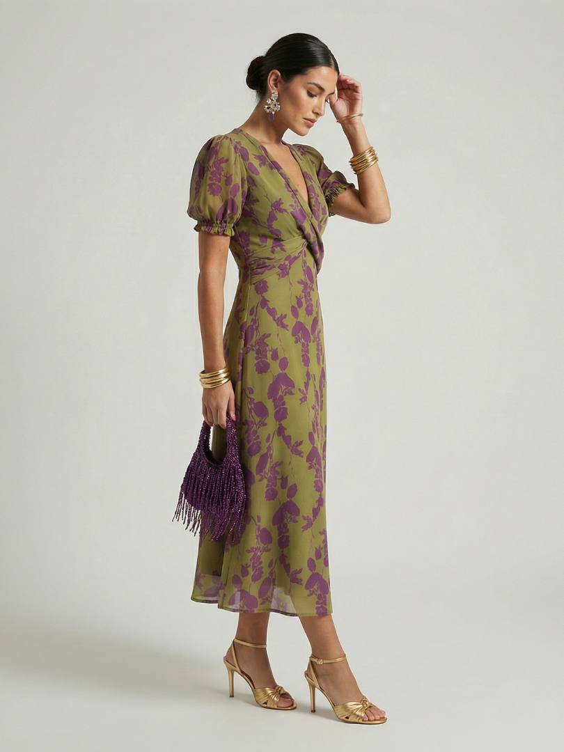 The Evangeline Wrap Dress