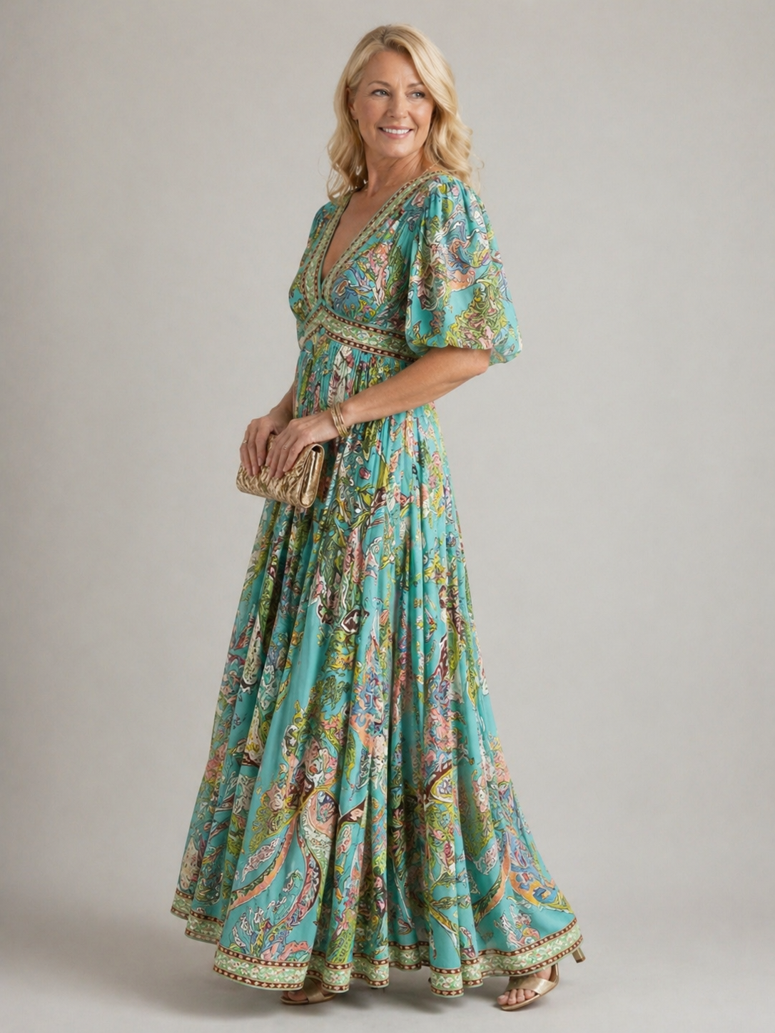 The Talia Puff Sleeve Dress