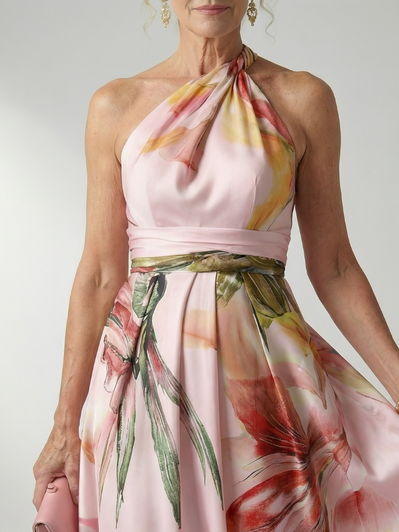 The Mabel One-Shoulder Maxi Dress