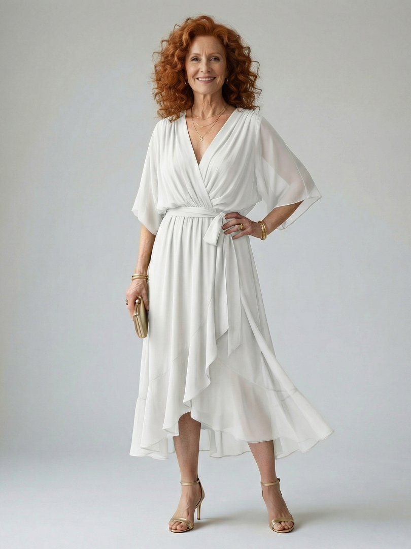 The Helene Wrap Dress