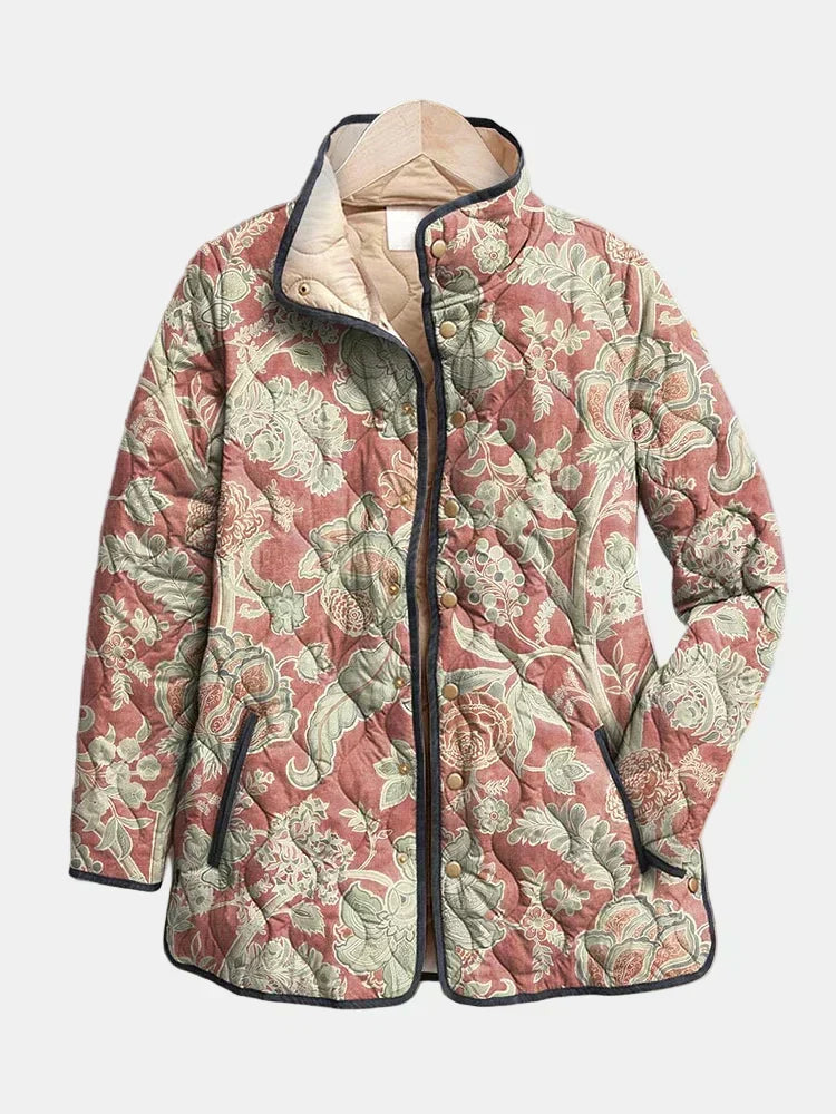 Christine | Rose and Sage Tapestry Quilted Jacket