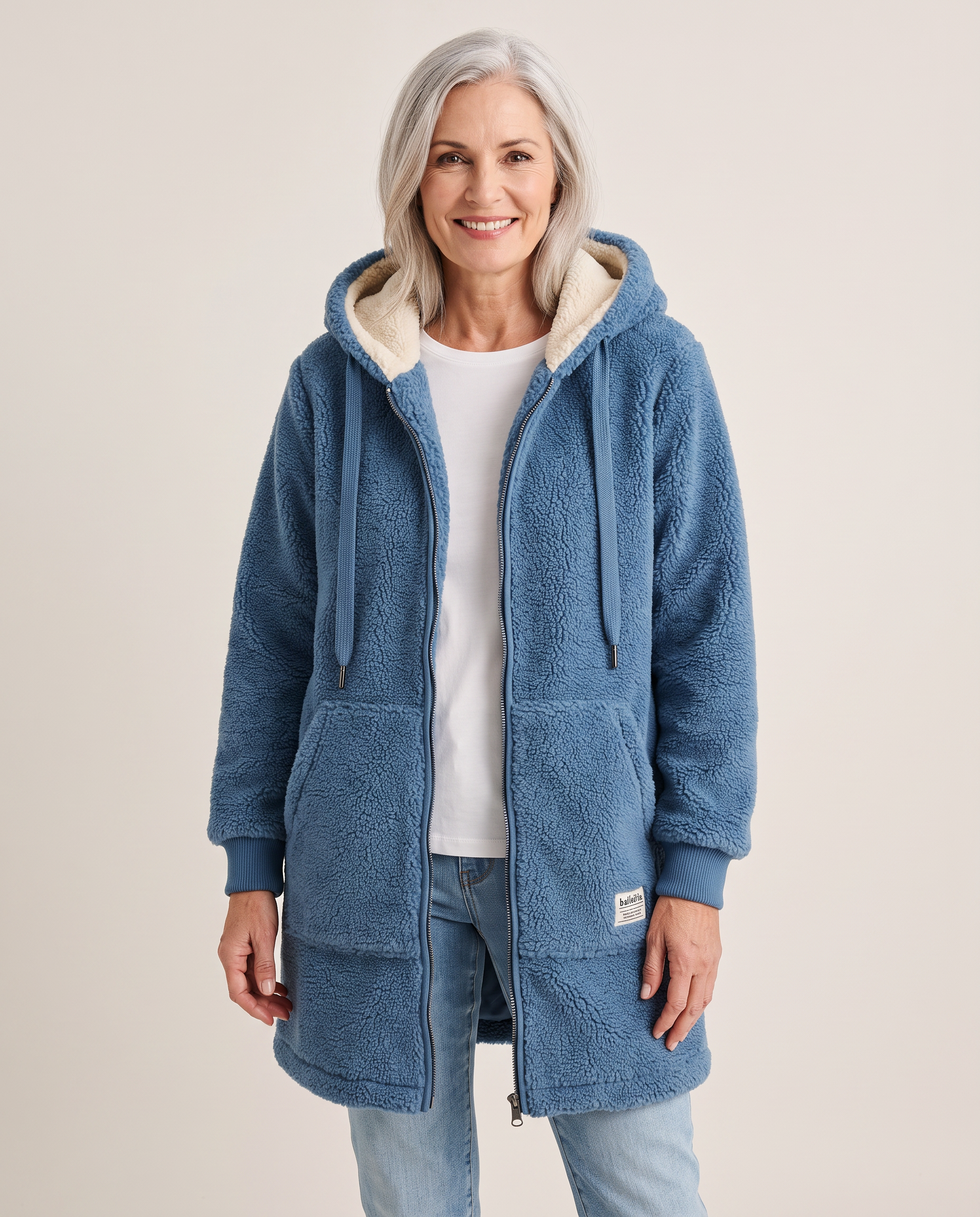 Phoebe | Hooded Fleece Jacket