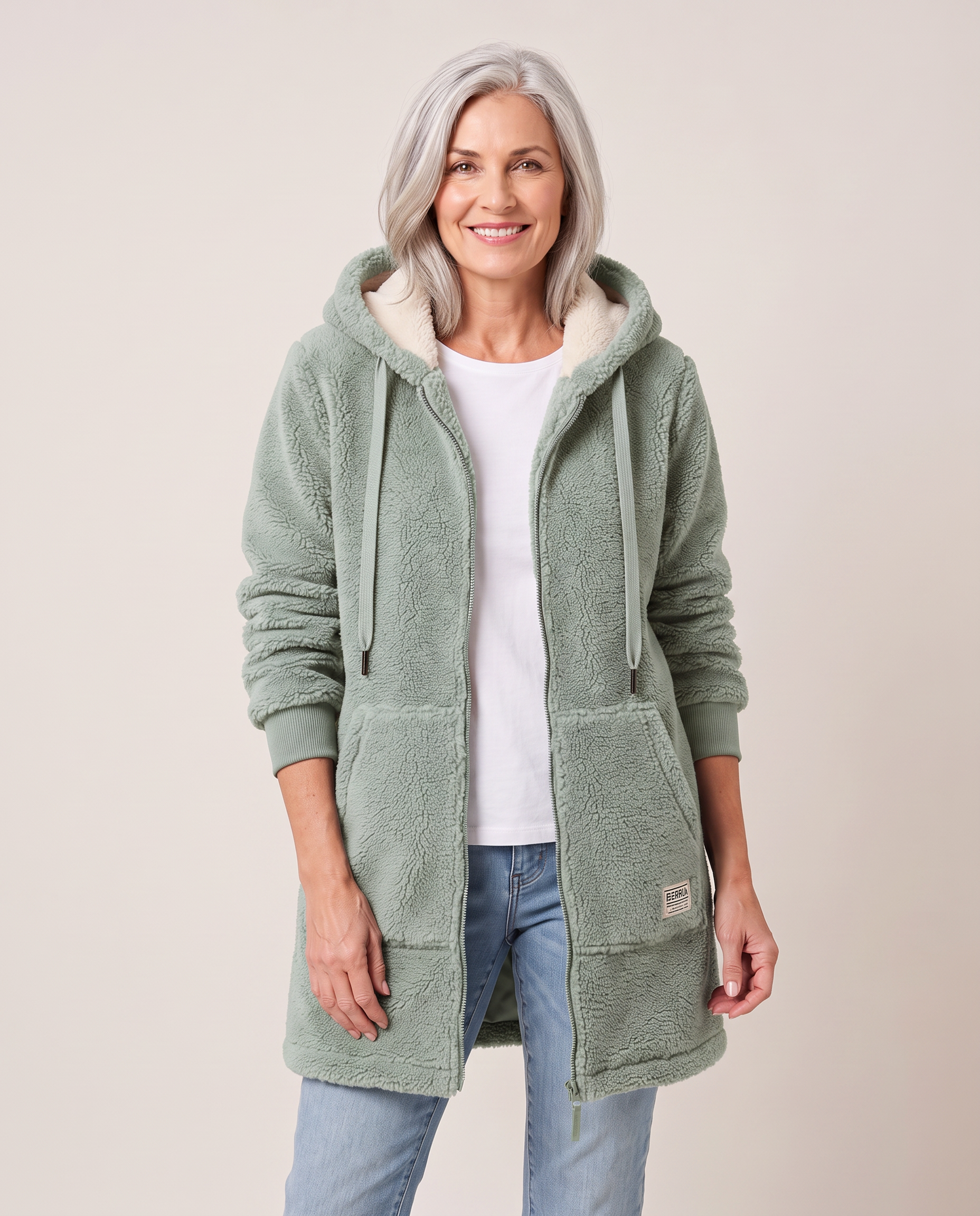 Phoebe | Hooded Fleece Jacket