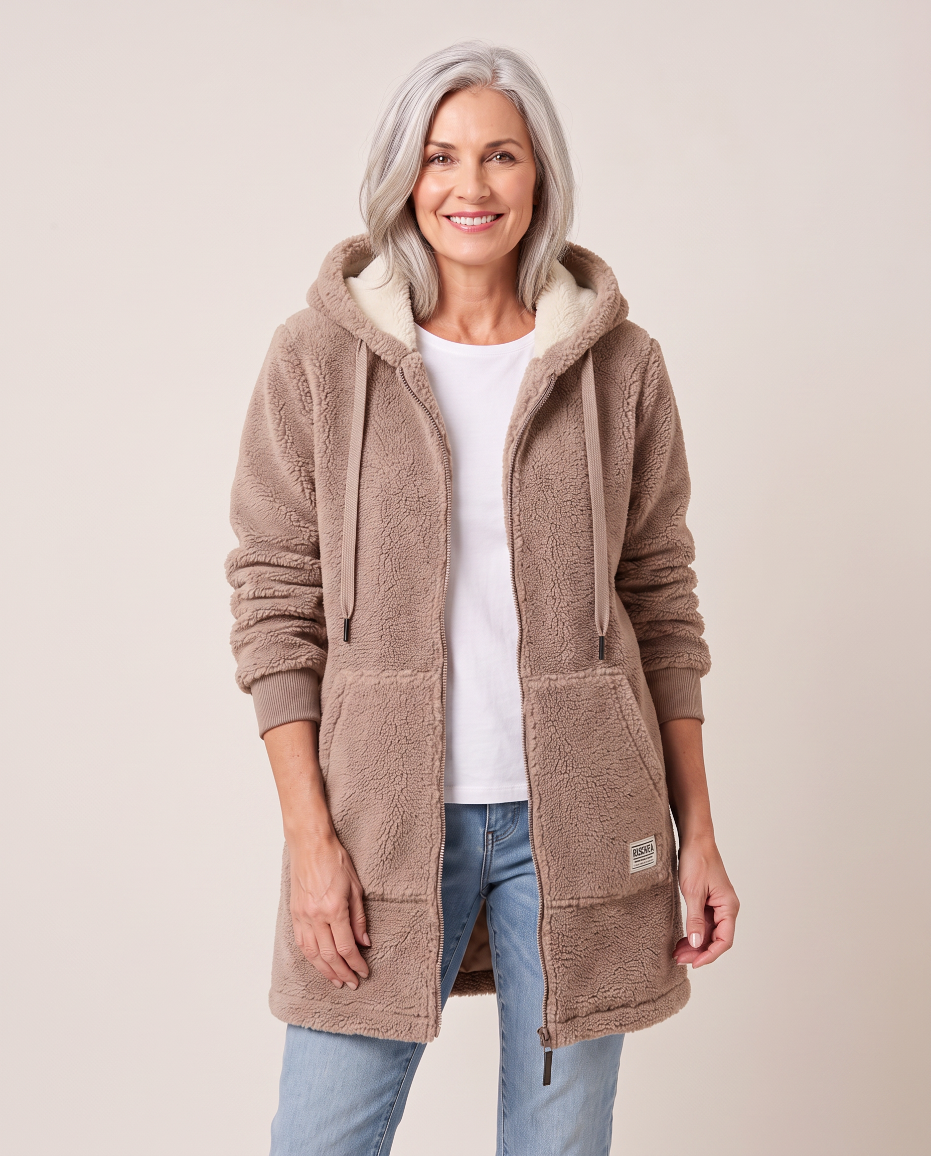 Phoebe | Hooded Fleece Jacket