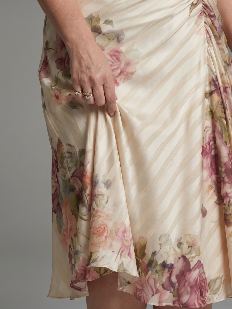 The Orla Wrap Midi Dress