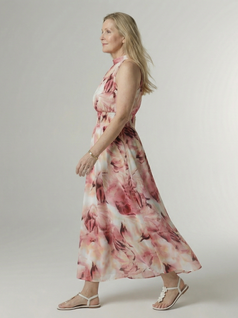 The Bronte Halter Maxi Dress
