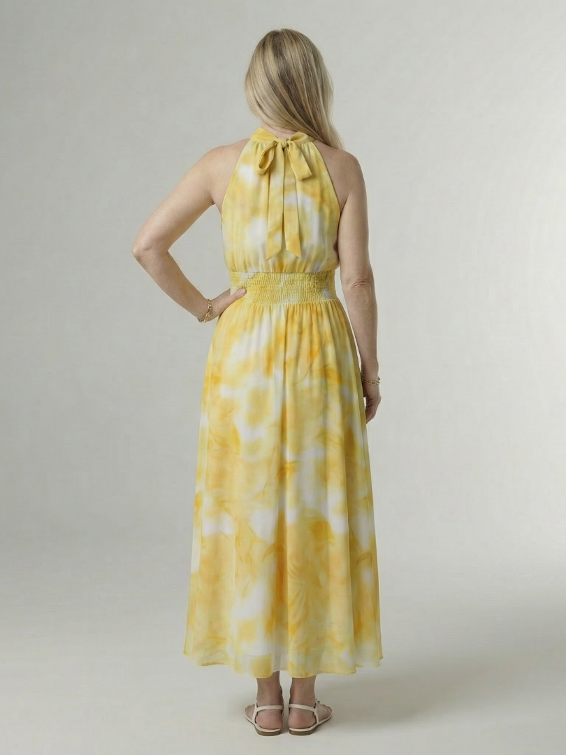 The Bronte Halter Maxi Dress
