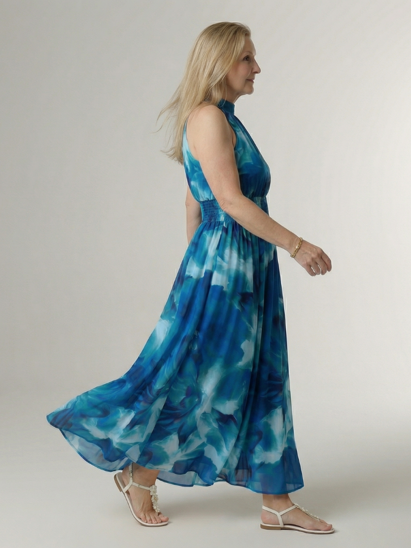 The Bronte Halter Maxi Dress