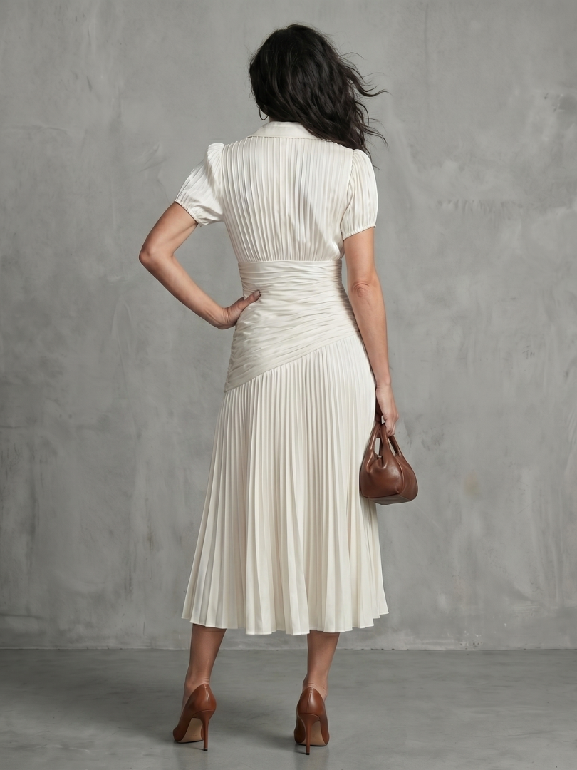The Imogen Collared Midi Dress